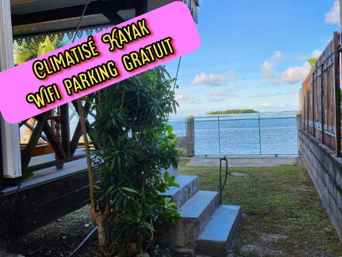 Uturoa Casa | FARE Miti en bord de mer Fare Tepua Lodge
