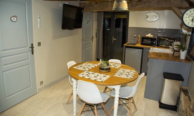 Saint-Ouen-sous-Bailly Cabaña | Casa rural con spa