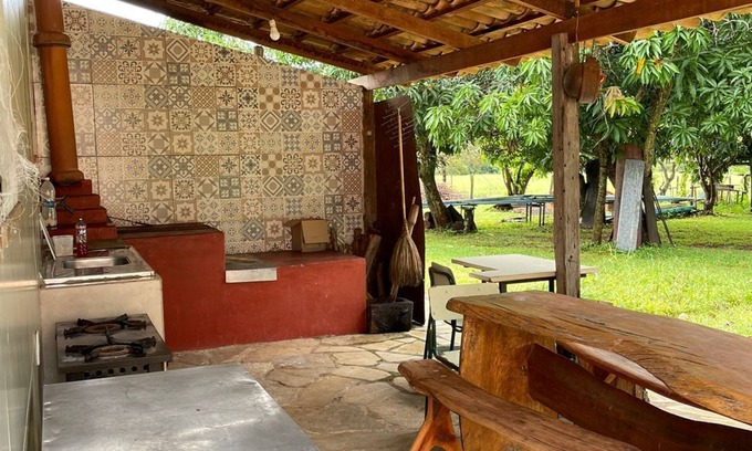 Pirenopolis Casa | Farm in Pirenópolis-GO, with large green area, leisure area, swimming pool, field.