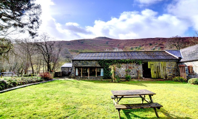 Builth Wells Casa | Farm Studio - Una Habitación Casa, Capacidad 2