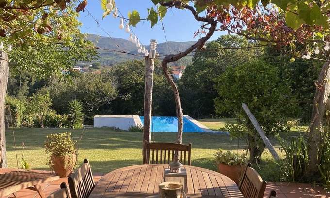 Ancora Otro | Casa de campo y cabaña independiente con piscina Infinity