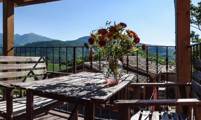 Acqualagna Apartamento | Casa rural con piscina inmersa en un entorno natural de los Montefeltro - 6 -