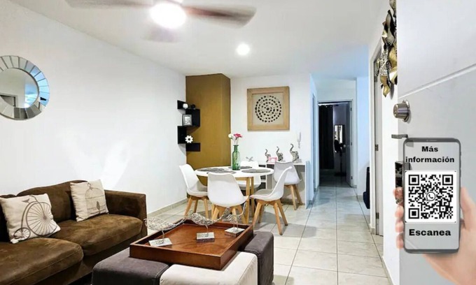 San Pedro Tlaquepaque Apartamento | Fast Wifi★Wash/Dry★New Beds★Keyless★24H Doorman