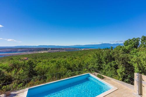 Smrika Casa | Faszinierende Villa mit traumhaften Meerblick zur Insel Krk mit Privatpool, Tischtennis, Billard, Grill