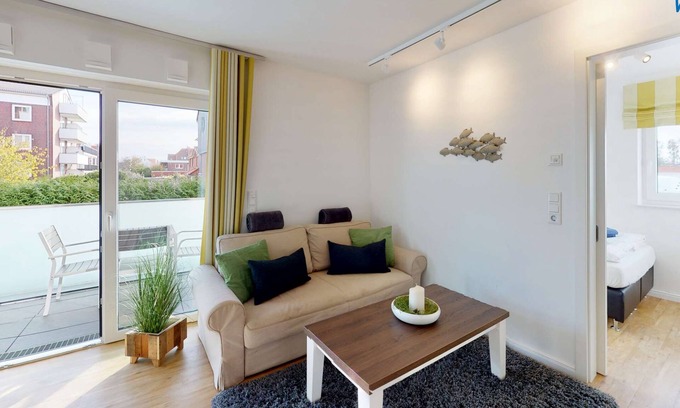 Wangerooge Apartamento | Feel-good vacation with your own beach chair on the beach