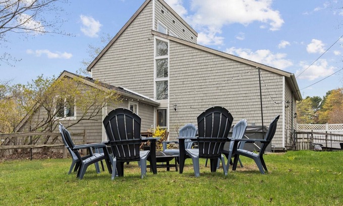 Northport Casa | Feet from Lake & Downtown, Pond View, Hot Tub, Pet Friendly, Firepit,6BR/4Floors