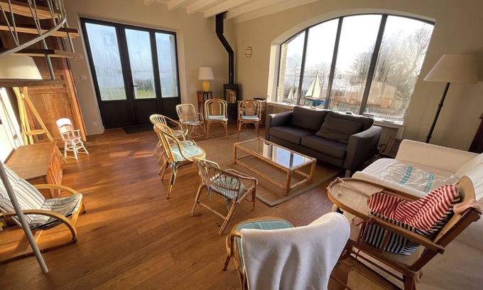 Ile-aux-Moines Casa | Feet in the water!