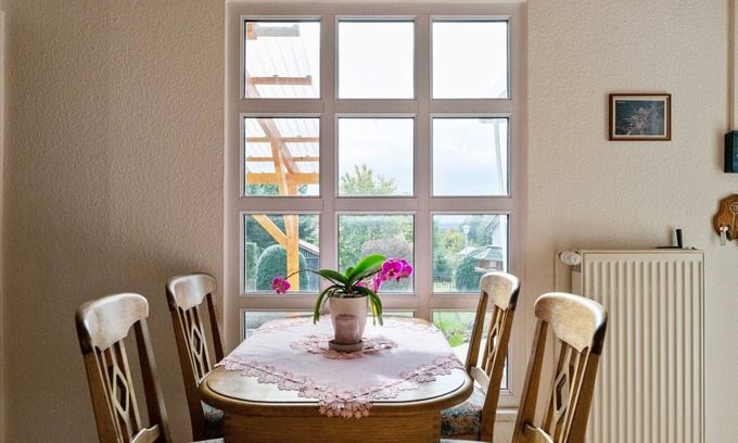 Friedrichsbrunn Casa | Casa de vacaciones con jardín propio