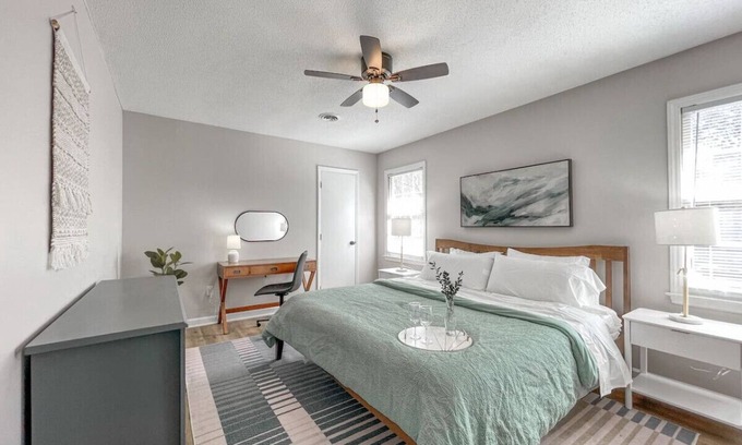 North Raleigh Casa | Fenced-In 4 BR <2mi North Hills, Garage/Storage