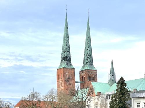 Lubeck City Centre Apartamento | Fereienwohnung "Domblick" Luxuswohnung in Lübeck