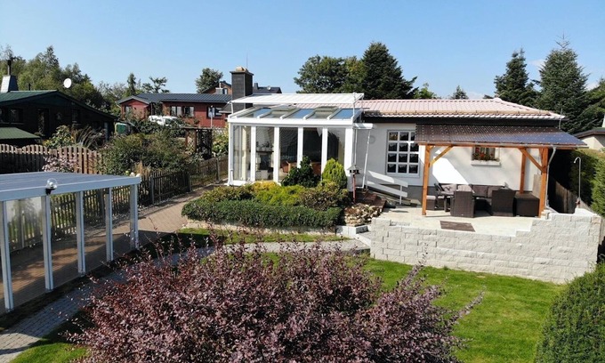 Friedrichsbrunn Casa | Casa de vacaciones con jardín propio