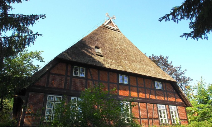 Mohnsen Apartamento | Ferien in Einem Historischen Bauernhaus mit Garten