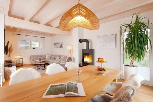 Krummin Apartamento | Ferienhaus Ankerplatz No2 Usedom mit Sauna & Kamin