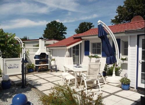 Onderdijk Casa | Ferienhaus De Graaf mit einer sonnigen Terrasse und Garten IJsselmeer