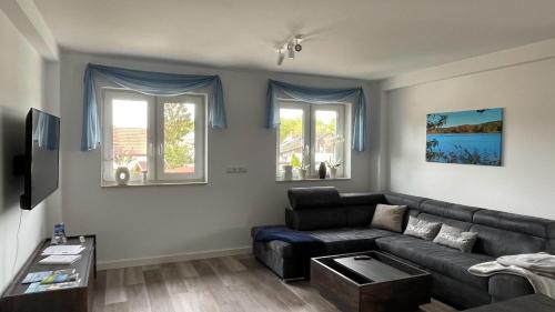 Senftenberg Apartamento | Ferienhaus Helfert FeWo2 mit eigener Terrasse