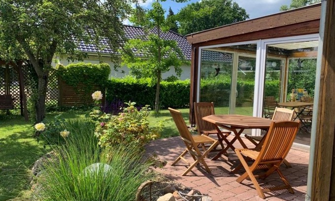 Arendsee Apartamento | Ferienhaus in absoluter Seenähe für 4 Personen