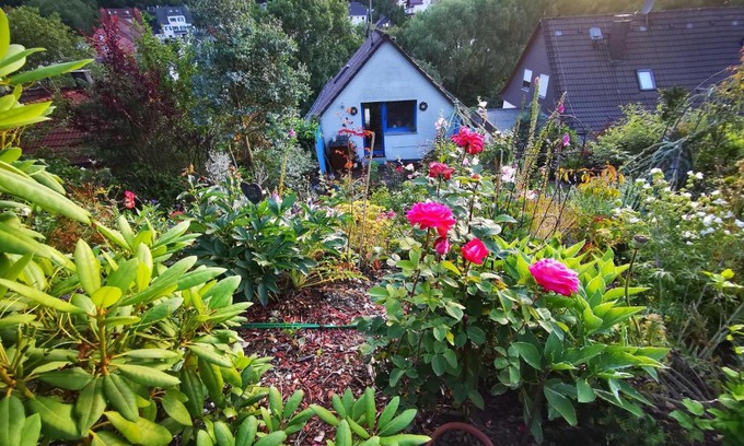 Hemer Apartamento | Ferienhaus mit riesen Garten, drei Terrassen, toller Aussicht am Waldrand, auch als Monteur-Wohnung