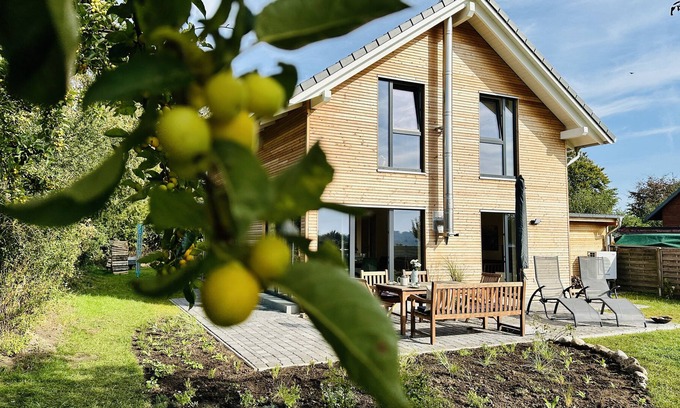 Nieby Casa | Ferienhaus Ostseeliebe Flensfjord: mit Terrasse, Familienfreundlich, Tierfreundl
