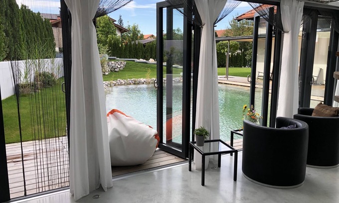 Rottau Apartamento | Ferienhaus "Poolhaus" 72 qm für max. 2 Personen