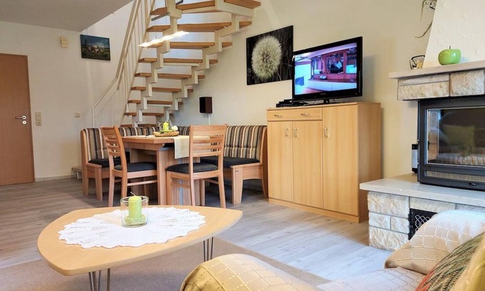 Wahlrod Apartamento | Ferienhaus, Wohnung B - Ferienwohnungen Hammermühle