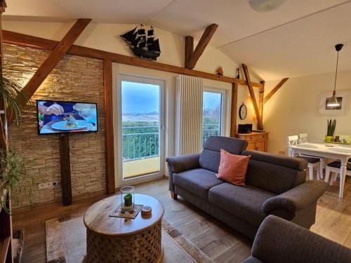Korkwitz Apartamento | Ferienhof SchilfMeer - Fewo "Heuboden"