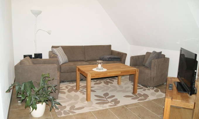 Greven Apartamento | Ferienhof Wesselmann - Ferienwohnung Emsaue