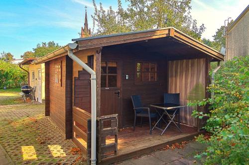 Zinnowitz Chalet De Esquí | Ferienholzhaus Sternchen mit Terrasse
