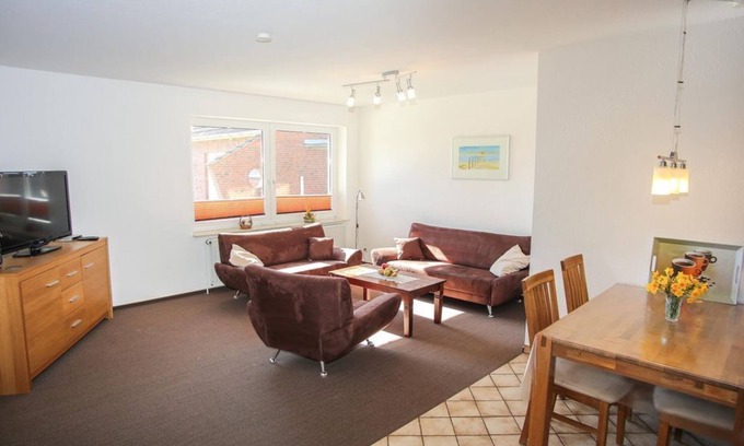 Tumlauer Koog Apartamento | Ferienwohnung 1 - Nordisch Nature - Ferienhof am Deich