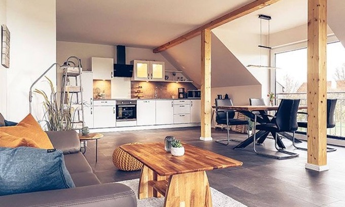 Schwanewede Apartamento | Ferienwohnung 3 - Ferienwohnung Harriersand