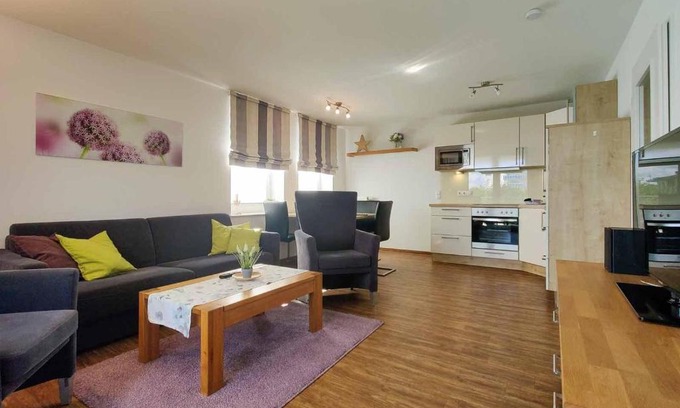 Duhnen Apartamento | Ferienwohnung-308-Hohe-Lith-Duhnen-mit-eigenem-Strandkorb-am-Strand