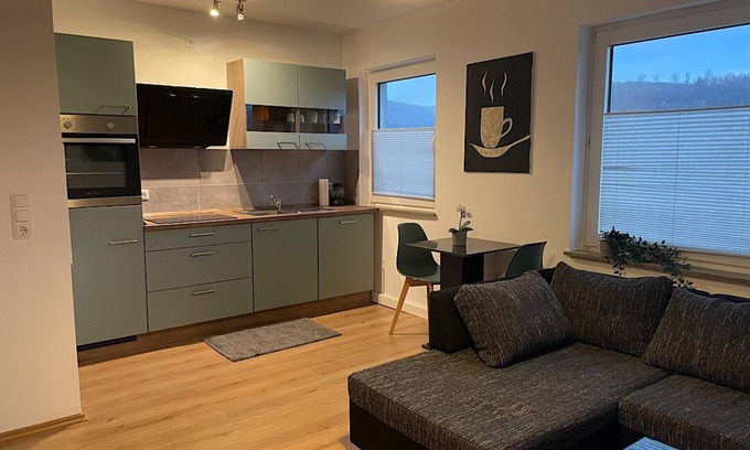 Herscheid Apartamento | Ferienwohnung, 44 qm, 1 Schlafzimmer, Balkon, max 3 Personen