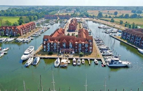 Ueckermuende Apartamento | Ferienwohnung Abendrot 299