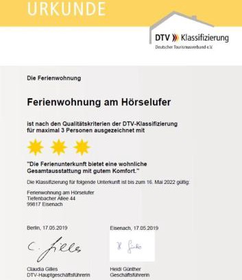 Eisenach Apartamento | Ferienwohnung am Hörselufer