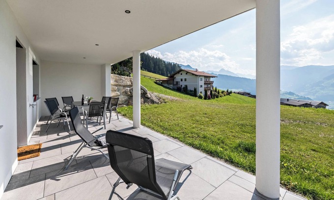Rohrberg Apartamento | "Ferienwohnung am Mühlbachl" con vistas a la montaña, terraza privada y Wi-Fi