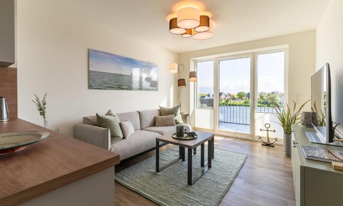 Norderhafen Apartamento | Ferienwohnung Ankergold