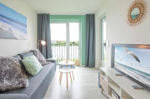 Norderhafen Apartamento | Ferienwohnung Ankerplatz No 7 mit Blick auf den See