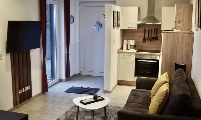 Rheine Apartamento | Ferienwohnung Bed and Bike, 1-4 Pers