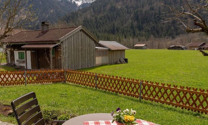 Hinterstein Apartamento | Ferienwohnung Breitenberg mit Terrasse - Haus Angelika