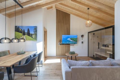Uehlingen-Birkendorf Apartamento | Ferienwohnung "Mettmatalblick" mit privater Sauna, Ühlingen-Birkendorf