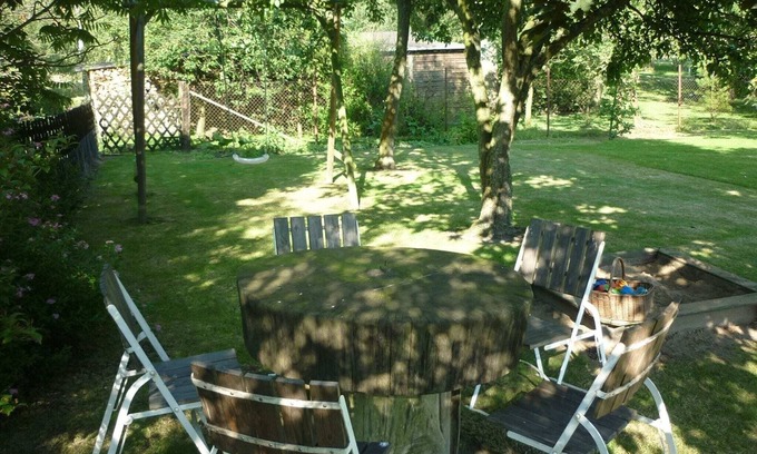 Arbshagen Apartamento | Ferienwohnung in Gross Kordshagen mit Garten