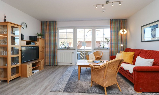 Ostseebad Wustrow Apartamento | Ferienwohnung mit Balkon und Ostseeblick Direkt Hinter der Düne