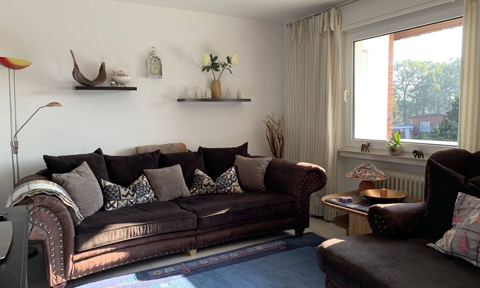 Rheine Apartamento | Ferienwohnung Eschendorf mit 1 Schlafzimmer