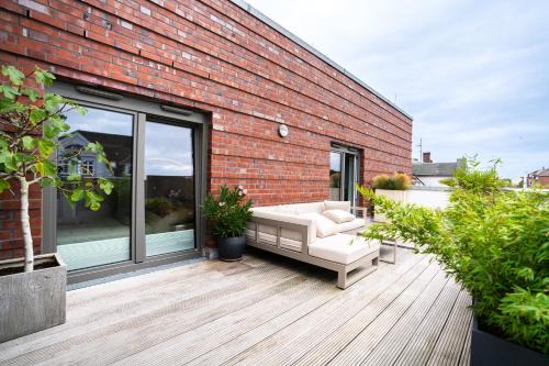 Wik Apartamento | Ferienwohnung Fördeterrasse nahe Kiellinie