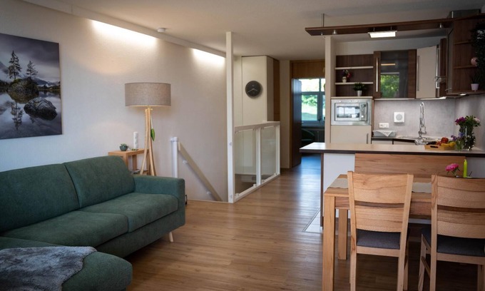 Sankt Englmar Apartamento | Ferienwohnung für 4 Personen mit Balkon und Küche