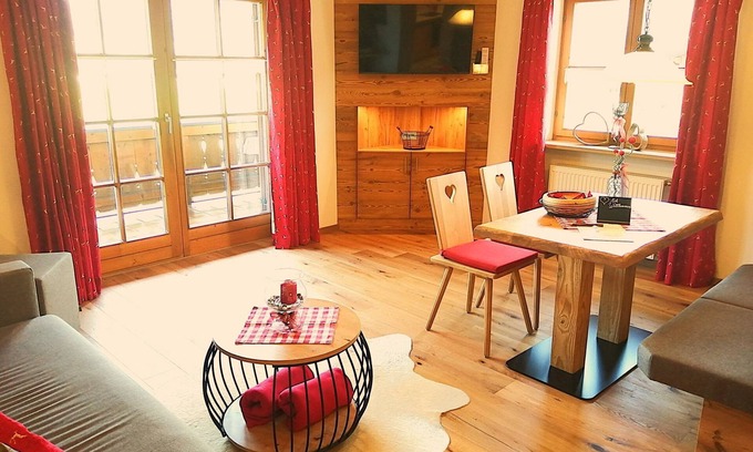 Blindau Apartamento | Apartamento "Geigelstein" - Apartamento de dos habitaciones de 43 m² con balcón y vista a la montaña