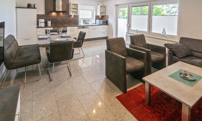 Bensersiel Apartamento | Ferienwohnung Große Reede