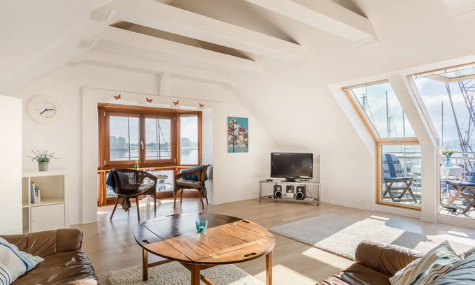 Arnis Apartamento | Ferienwohnung Hafen-panorama in Bad Arnis