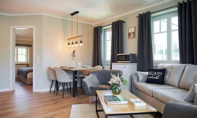 Ostseebad Baabe Apartamento | Ferienwohnung Hanseatic 21 Seebrücke