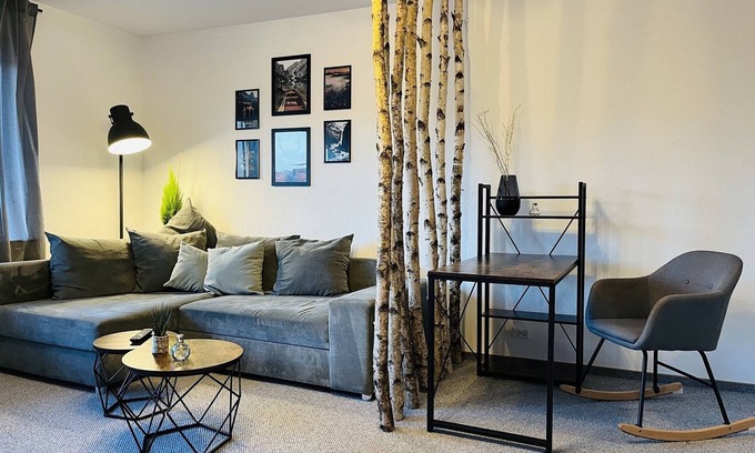 Bad Berleburg Apartamento | Ferienwohnung im Erdgeschoss mit Balkon und Wlan