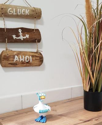 Oberhavel Apartamento | Ferienwohnung in Birkenwerder mit Balkon